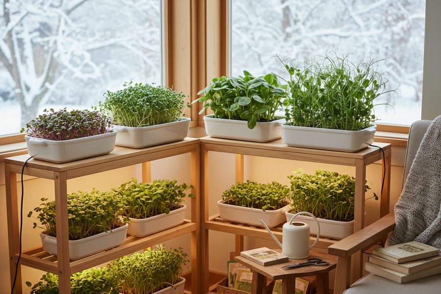 Can You Grow Microgreens Year-Round at Home?