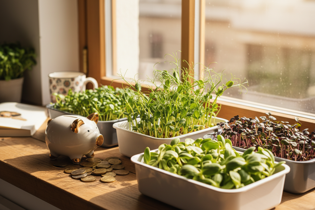 Can I Grow Microgreens at Home to Save Money?