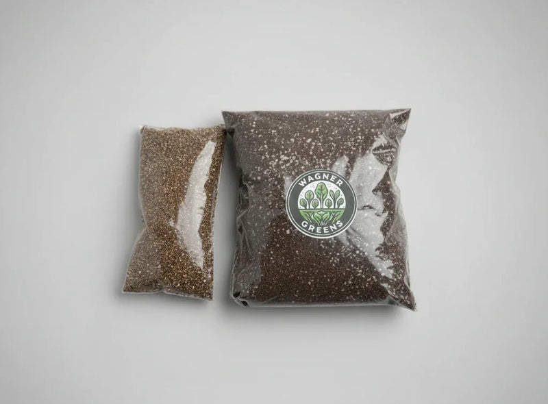 Microgreen Refill Kit (Soil + Vermiculite + 4 Seed Packs) — Non-Sprouting