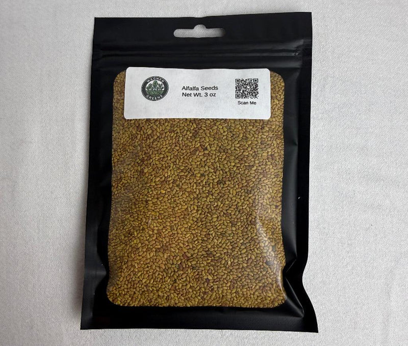 Organic Alfalfa Seeds (1-Month Supply)