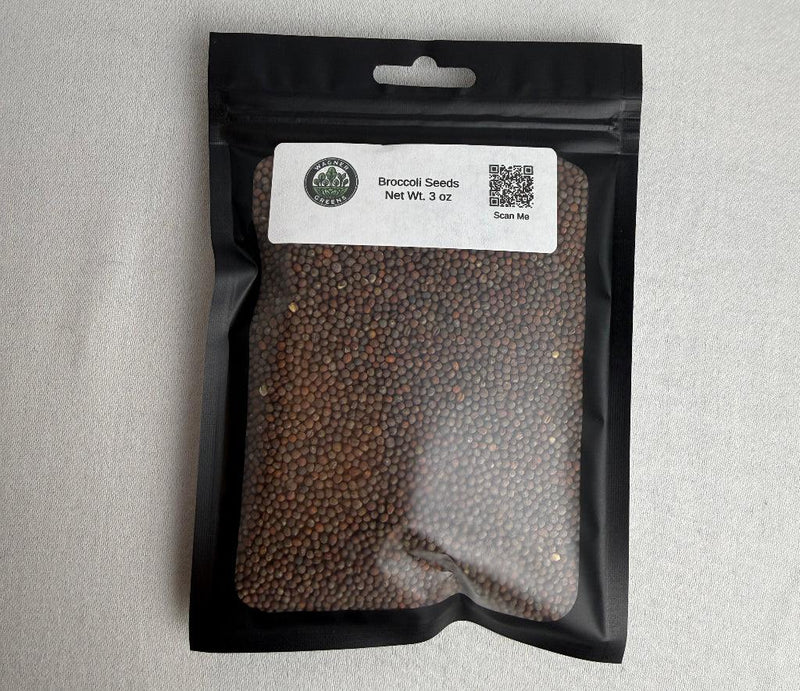 Organic Broccoli Seeds (1-Month Supply)